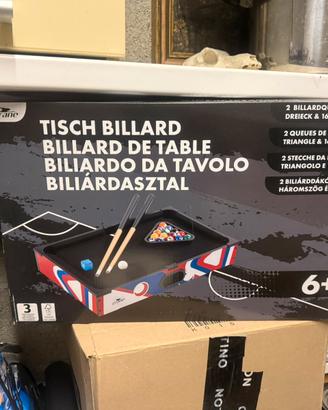 Biliardo da tavolo