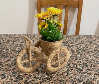 Bici con fiori