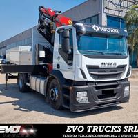 IVECO STRALIS 310 CON GRU PALFINGER