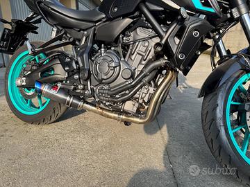 Scarico Moto Yamaha MT07
