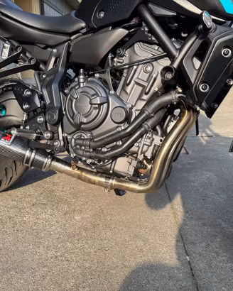 Scarico Moto Yamaha MT07