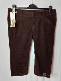 Pantaloni GAS molly Short Donna Marrone Velluto de