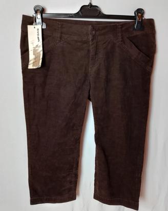 Pantaloni GAS molly Short Donna Marrone Velluto de