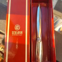 Coltello da lettera in argento 800