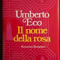 Libro "Il nome della rosa" Umberto Eco 1988