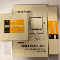 Banco Ottico Toyo45 viewG 300mm Fujinon 6 chassi