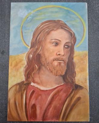 Iconografia di Gesù stampata su ceramica 20x30,5