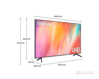 Samsung AU7100 UHD 65 Inch 4K HDR Smart TV