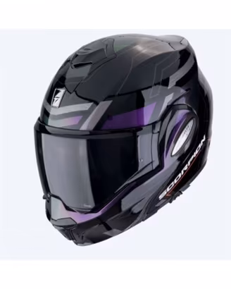 Casco modulare Scorpion EXO-TECH EVO CONQUER NERO 