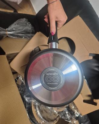 set batteria pentole induzione 