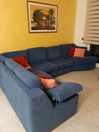 Divano angolare 6 sedute