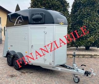 Trailer van per cavalli Equitos Alu black edition