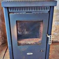 Stufa a legna con ventole elettriche cadel