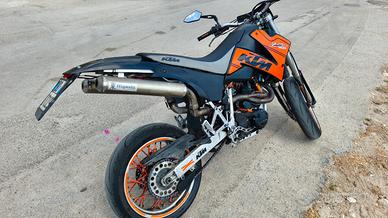 KTM supermotard 640 storica motore rifatto