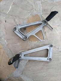 Pedane pedaline passeggero Honda Dominator NX 650