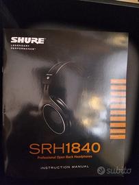 Cuffie professionali - Shure SRH1840