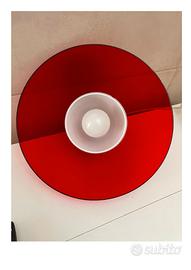 Lampadario Rosso