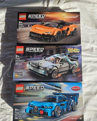 Pacchetto n. 3 Set Lego Speed Champions