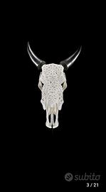 teschio inciso indonesiano 