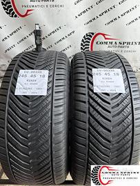 2 PNEUMATICI 245/45 R18 RIKEN 4 STAGIONI 90%
