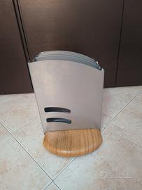 espositore A4 da terra - porta depliant