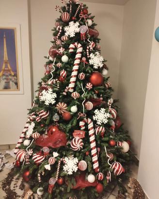 Albero di natale xone candy americano