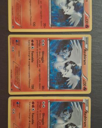 3x Reshiram