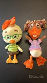 Peluche personaggi Chicken Little Alba Papera 