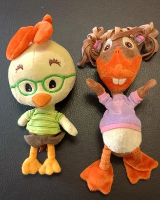 Peluche personaggi Chicken Little Alba Papera 