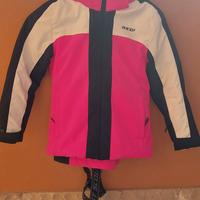 completo sci bambina 8 anni