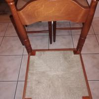 sedie in legno
