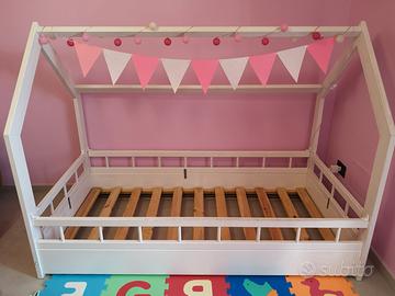 Letto Montessori a casetta