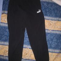 pantalone Puma unisex nero 