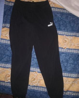 pantalone Puma unisex nero 