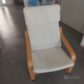 Poltrona IKEA POÄNG – struttura in betulla