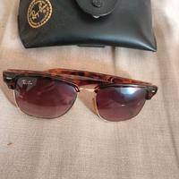occhiali rayban buone condizioni con custodia 