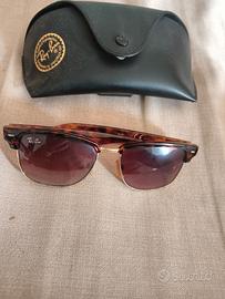 occhiali rayban buone condizioni con custodia 