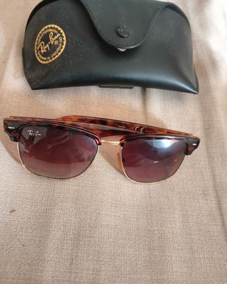 occhiali rayban buone condizioni con custodia 