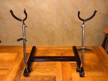 Supporto multiplo per sax tenore e sax contralto