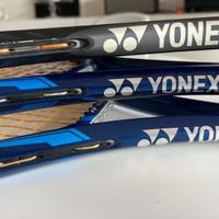 2 racchette Yonex ezone piatto 100 inch 300 grammi