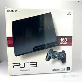 Playstation 3 slim 160 Gb console Sony Ps3+scatola