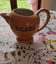 caraffa vintage in ceramica Ricard 