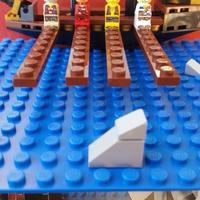 Lego pirate plank .mancante 1 pezzo.cannoncino