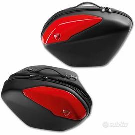 Borse laterali Ducati Multistrada V4S rosse