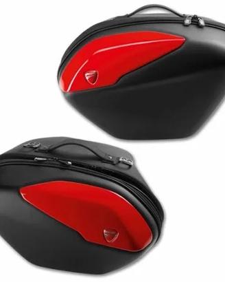 Borse laterali Ducati Multistrada V4S rosse