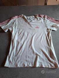 Maglietta maniche corte Adidas donna XL nuova