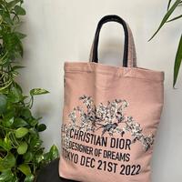 Borsa Christian Dior tote bag in 100% cotone