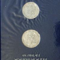 Monete argento Vaticano Anno Giubilare 1983-1984