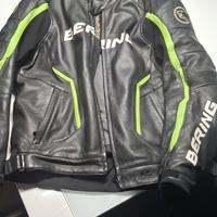 giacca pelle moto berik