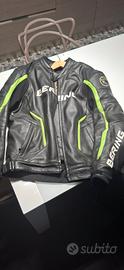 giacca pelle moto berik